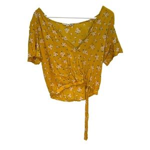 Yellow flower top